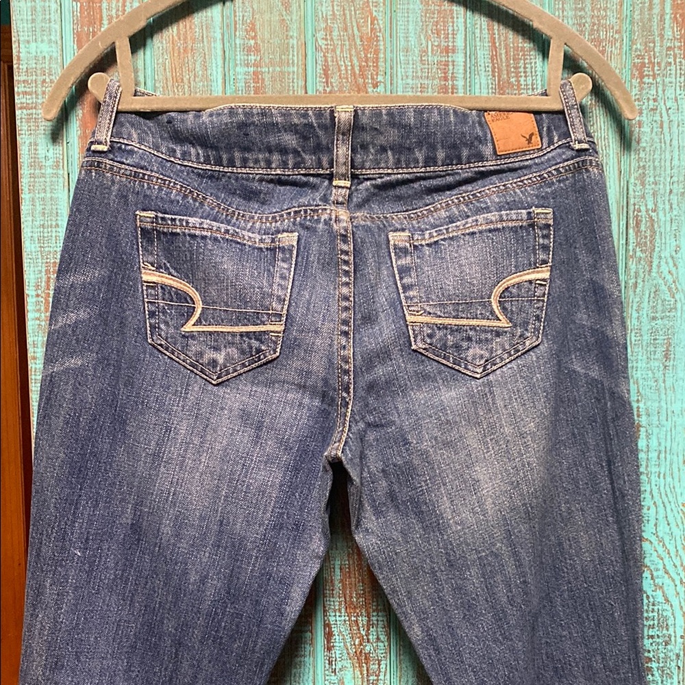 American Eagle Outfitters Blue Boot Cut Jeans - Picture 3 of 10